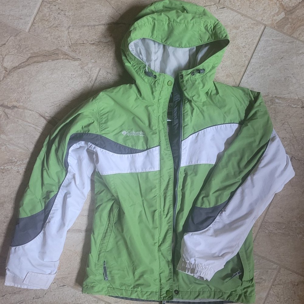 Columbia womens small fleece lined coat jacket